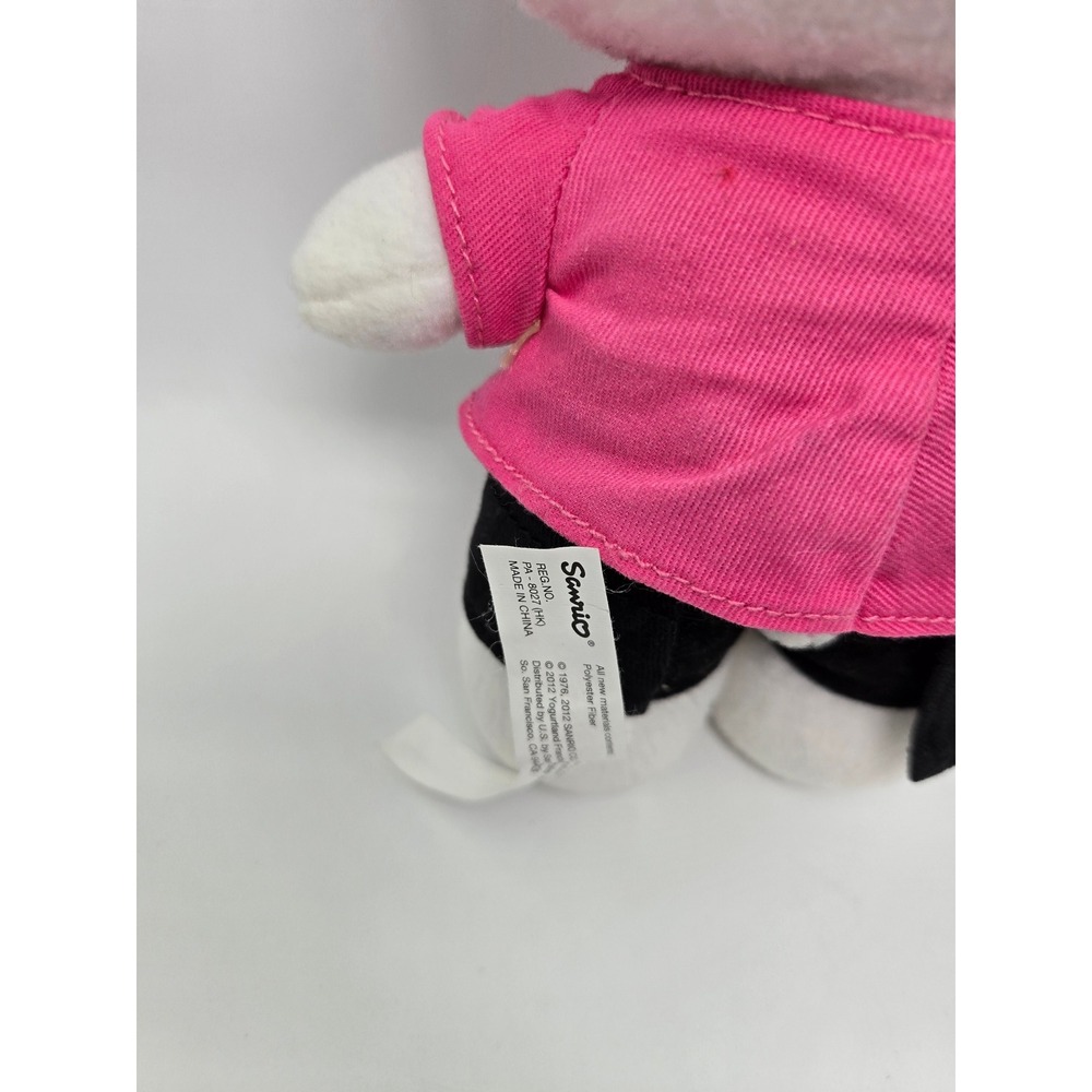 2012 Hello Kitty Sanrio x Yogurtland Collaboration Pink Plush Doll Sanrio 9" - Picture 5 of 5